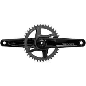 Rival 1 AXS Wide Bicycle Crankset - 170mm, 12-Speed, 46t, 8-Bolt Direct Mount, DUB Spindle Interface, D1