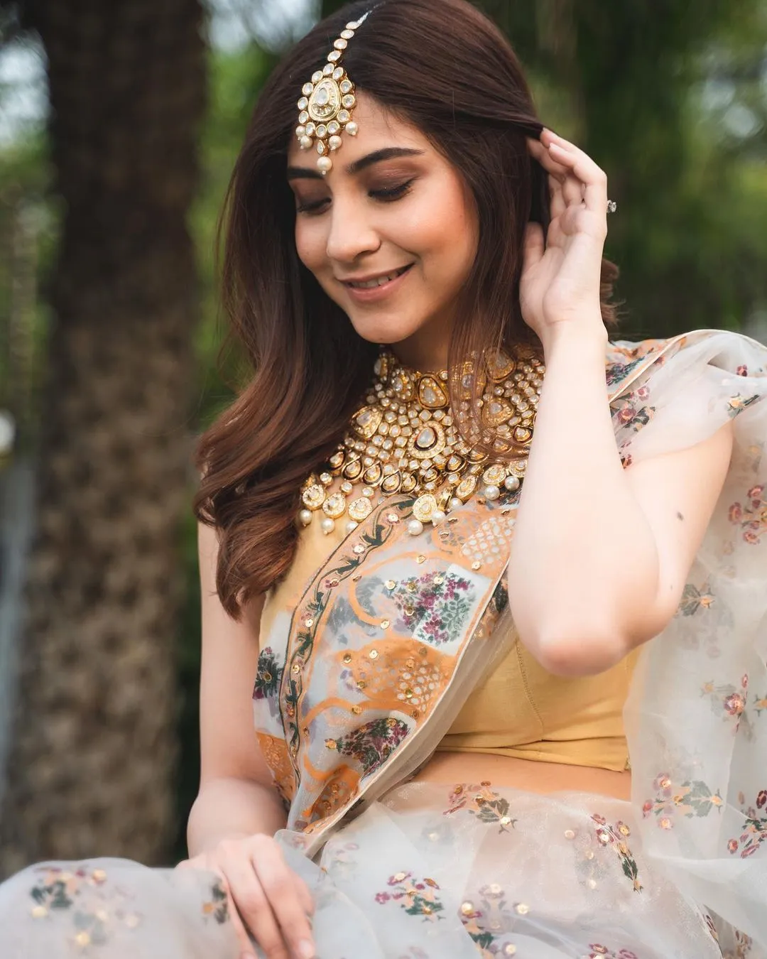 RTW - Luxury Organza: Taj Mahal