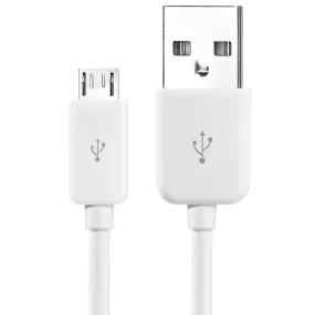 Samsung A10 Data Sync And Charging Cable-1M-White