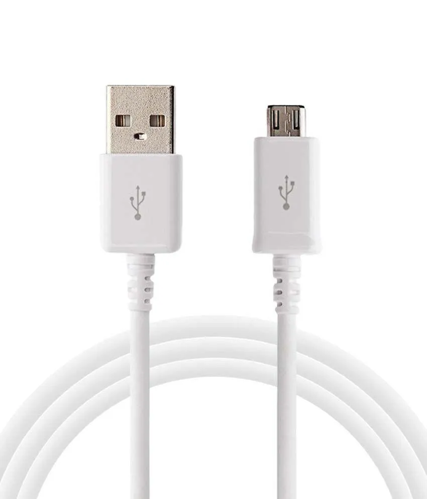 Samsung A10 Data Sync And Charging Cable-1M-White