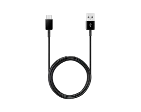 Samsung Galaxy A12 Support 15W Adaptive Fast Charge Type-C Cable Black