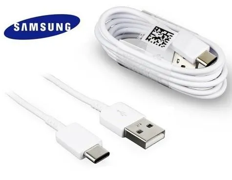 Samsung Galaxy A13 Support 15W Adaptive Fast Charge Type-C Cable White
