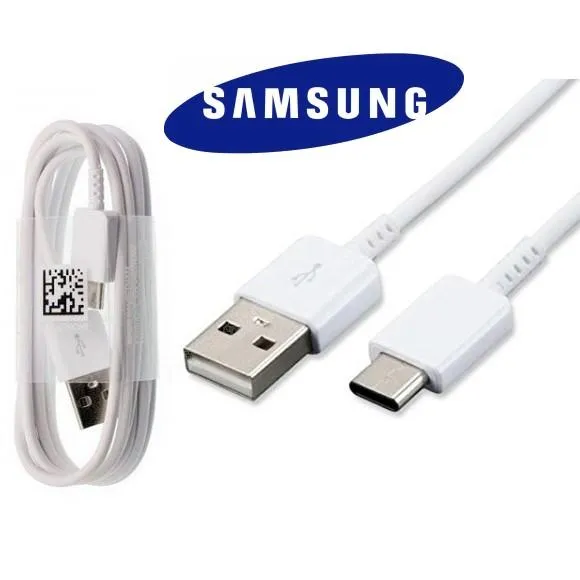 Samsung Galaxy A13 Support 15W Adaptive Fast Charge Type-C Cable White