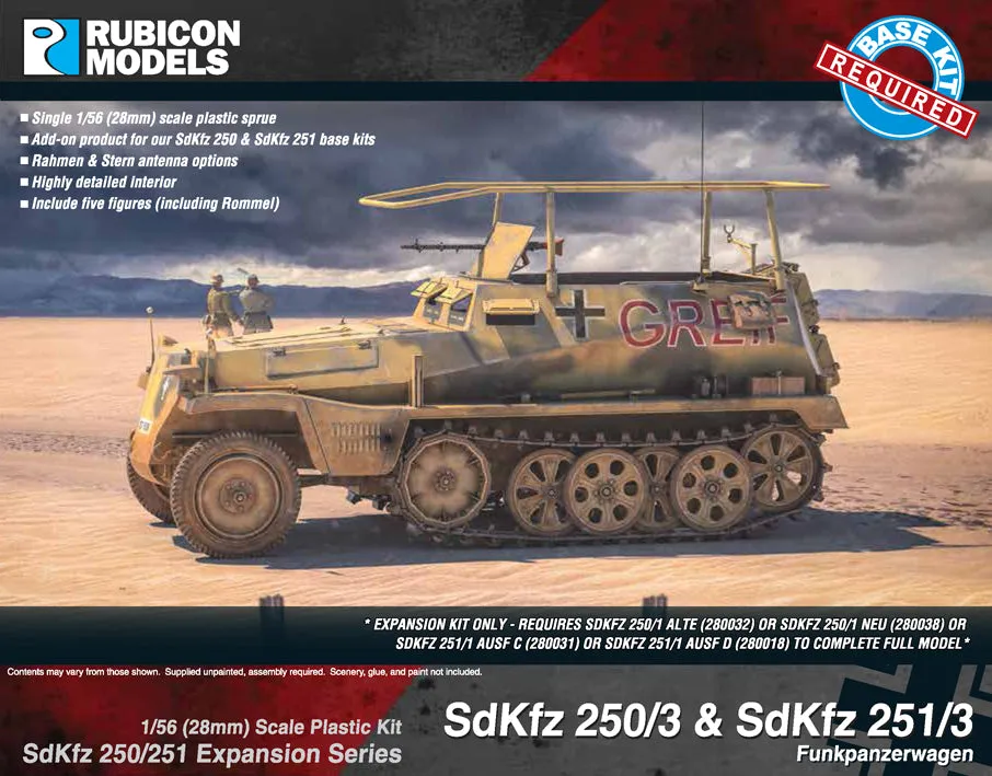 SdKfz 250/3 Alte Communication & Command Bundle: 280032 280039