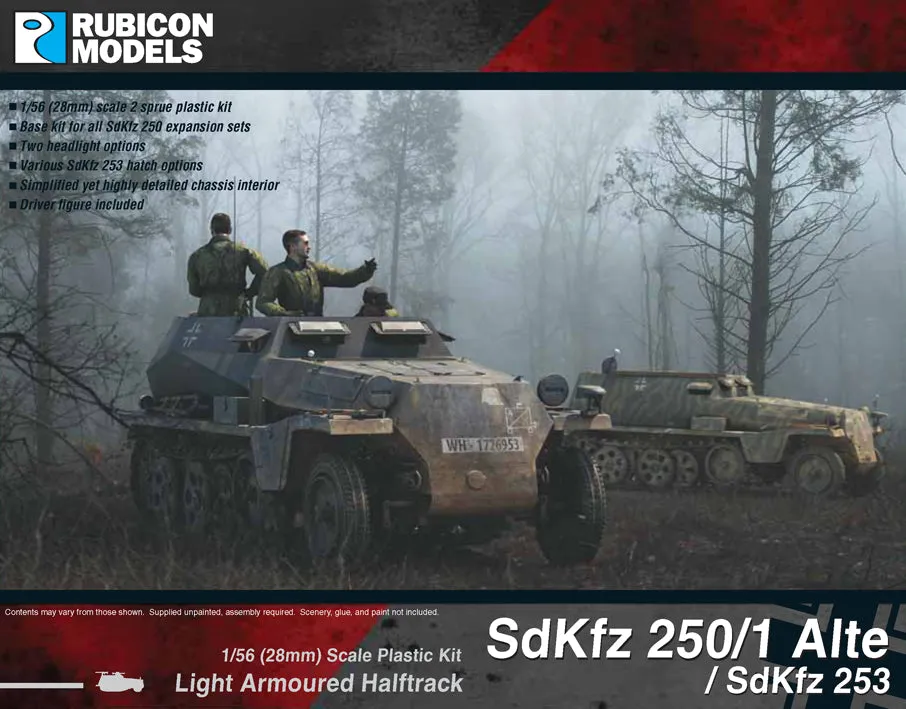 SdKfz 250/3 Alte Communication & Command Bundle: 280032 280039