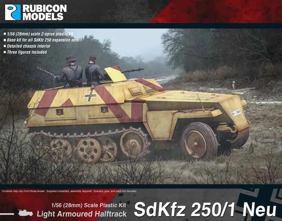 SdKfz 250/3 Neu Communication & Command Bundle: 280038 280039