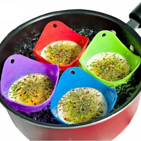 Silicone Egg Poaching Pods