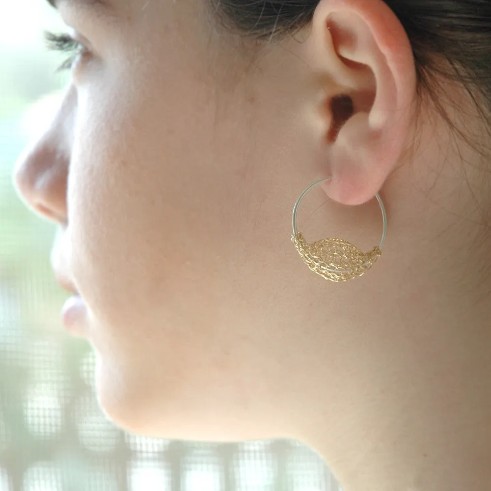 SMALL Gold Hoop Earrings