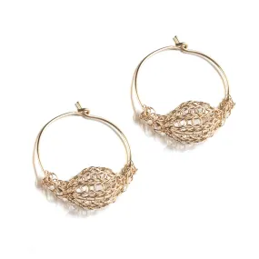 SMALL Gold Hoop Earrings