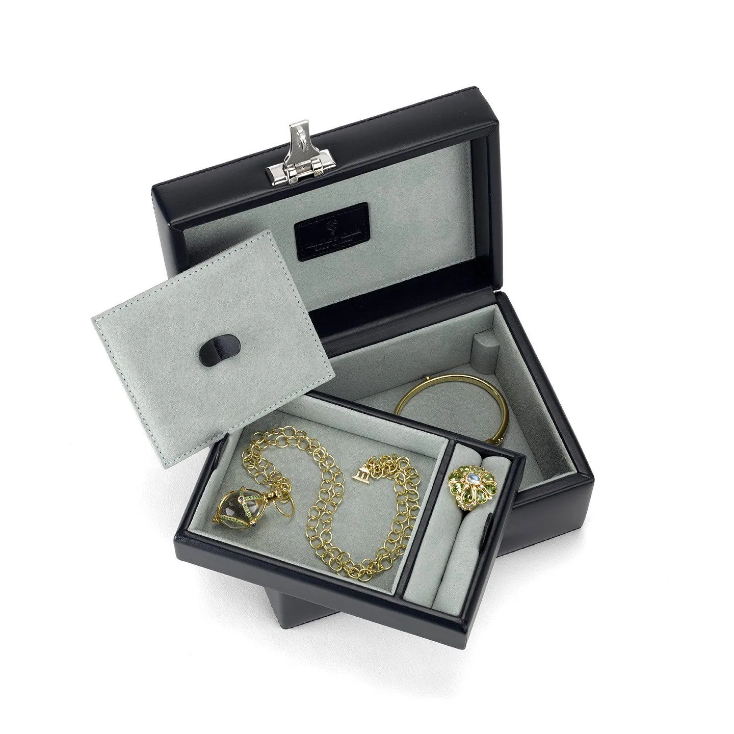 Small Leather Jewellery Case