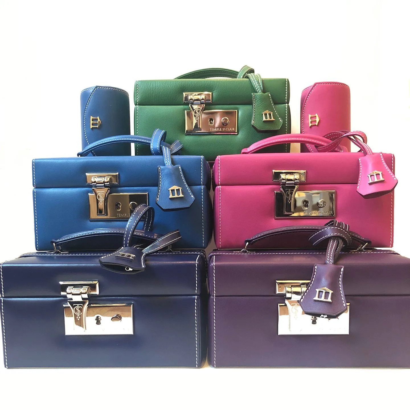 Small Leather Jewellery Case