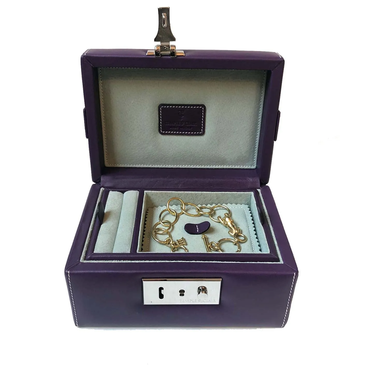 Small Leather Jewellery Case