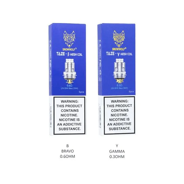 SnowWolf Taze Coils (5-Pack)