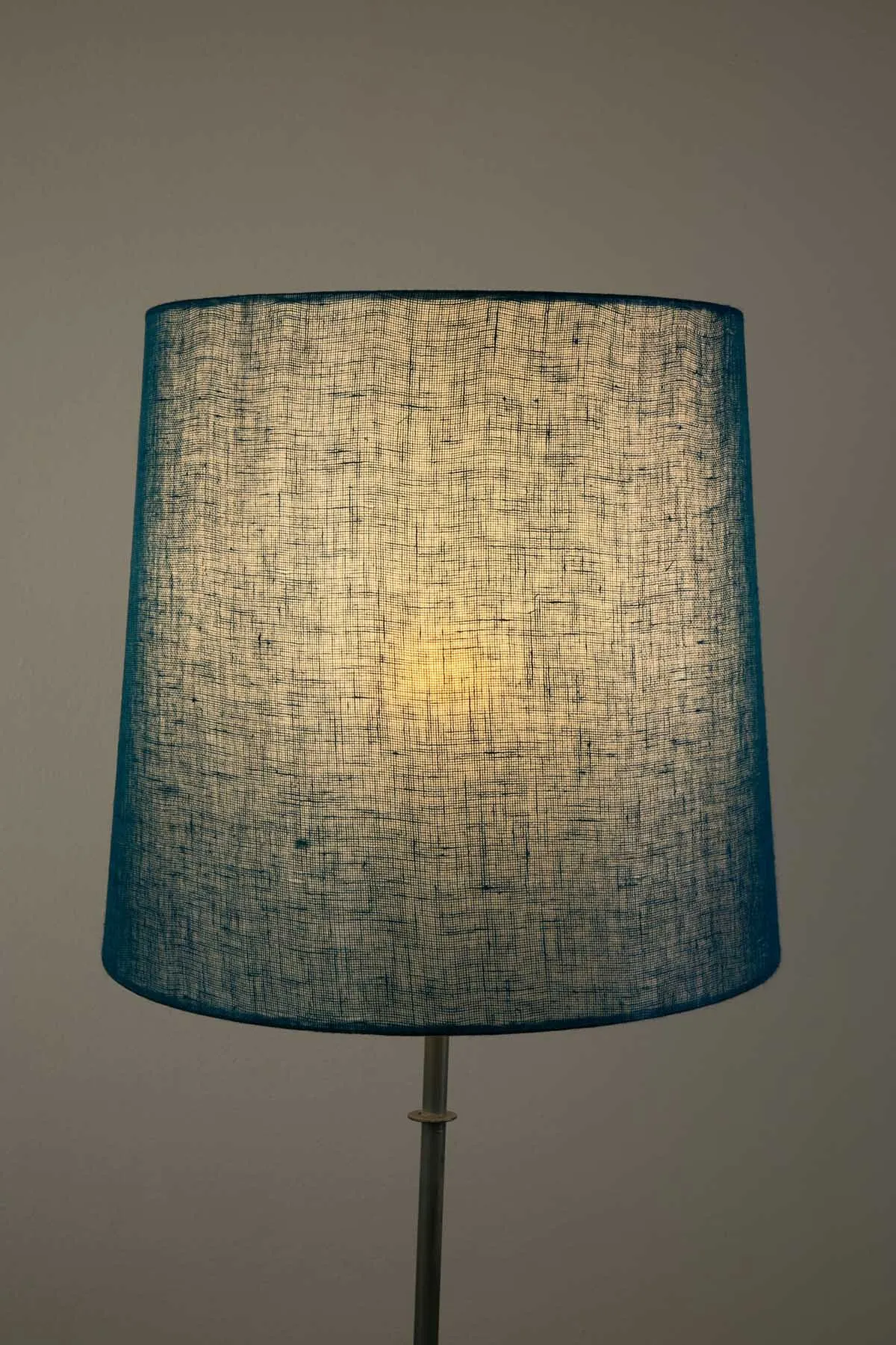 Solid Medium Taper Lampshade (Turquoise Blue)
