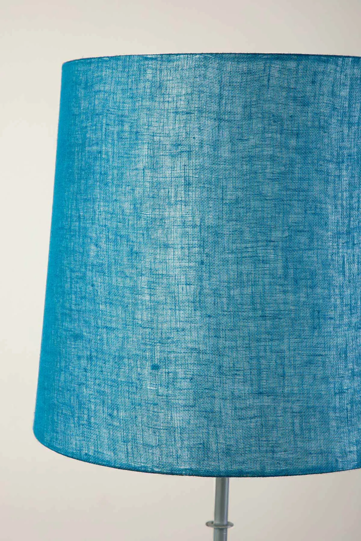 Solid Medium Taper Lampshade (Turquoise Blue)