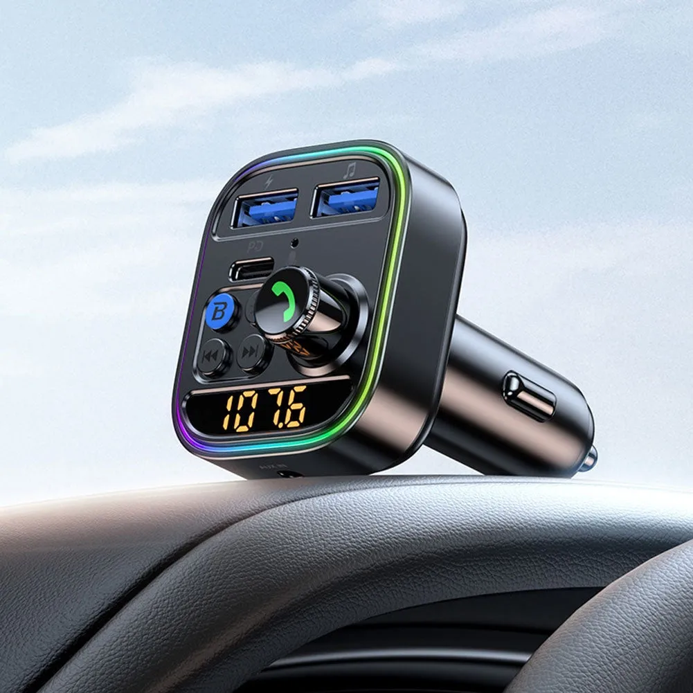 T18 FM Transmitter PD30W Fast Charging MP3 Player Wireless Radio