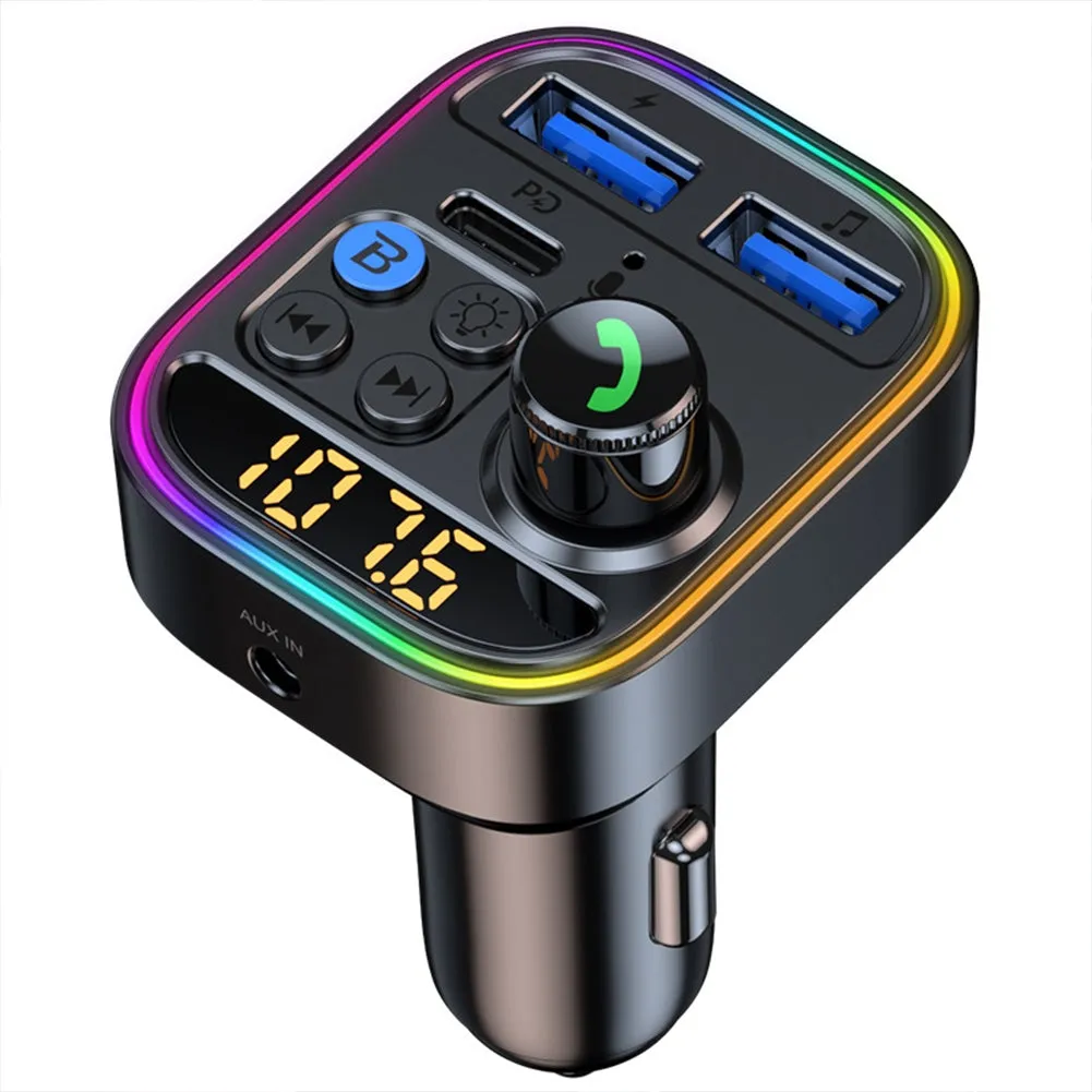 T18 FM Transmitter PD30W Fast Charging MP3 Player Wireless Radio
