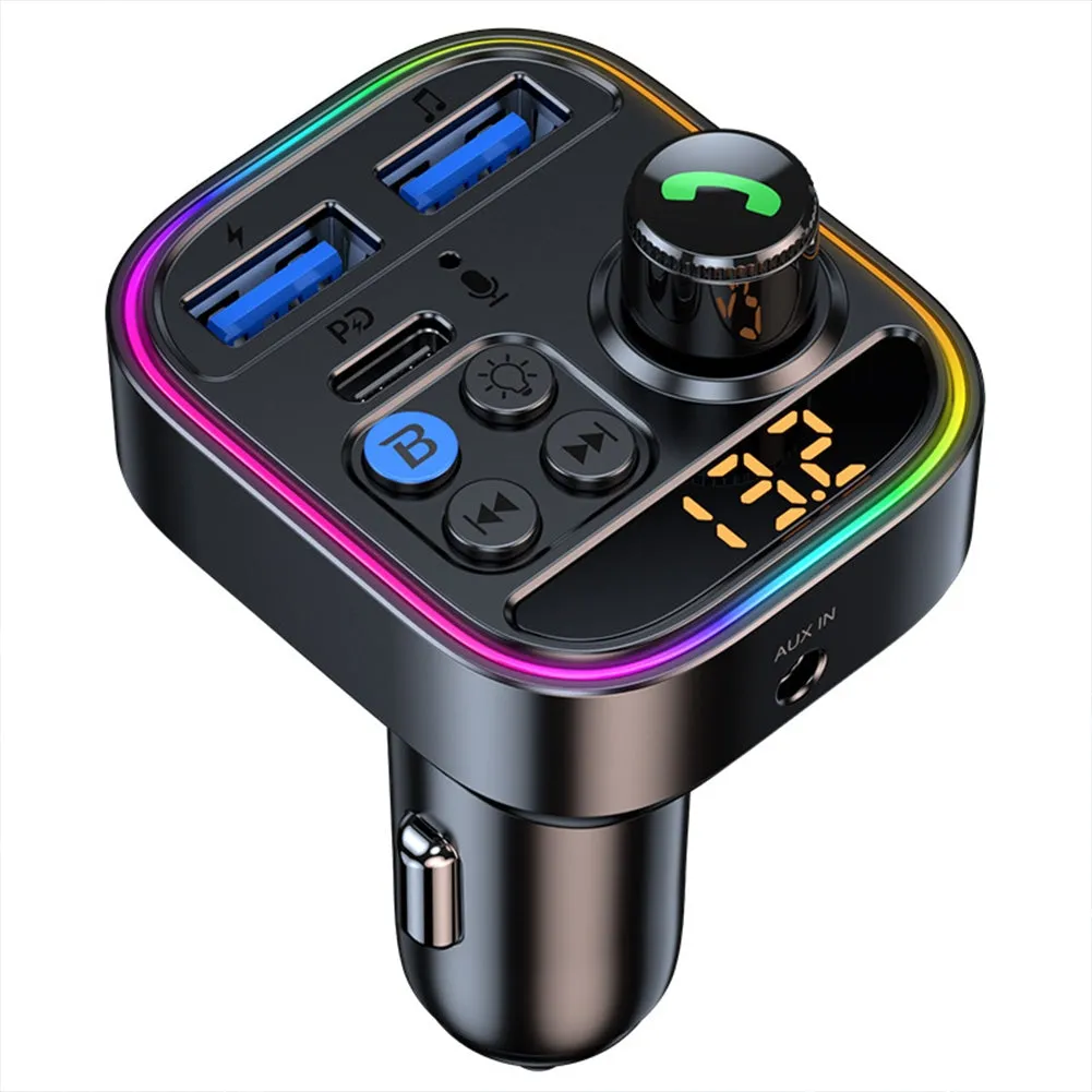 T18 FM Transmitter PD30W Fast Charging MP3 Player Wireless Radio