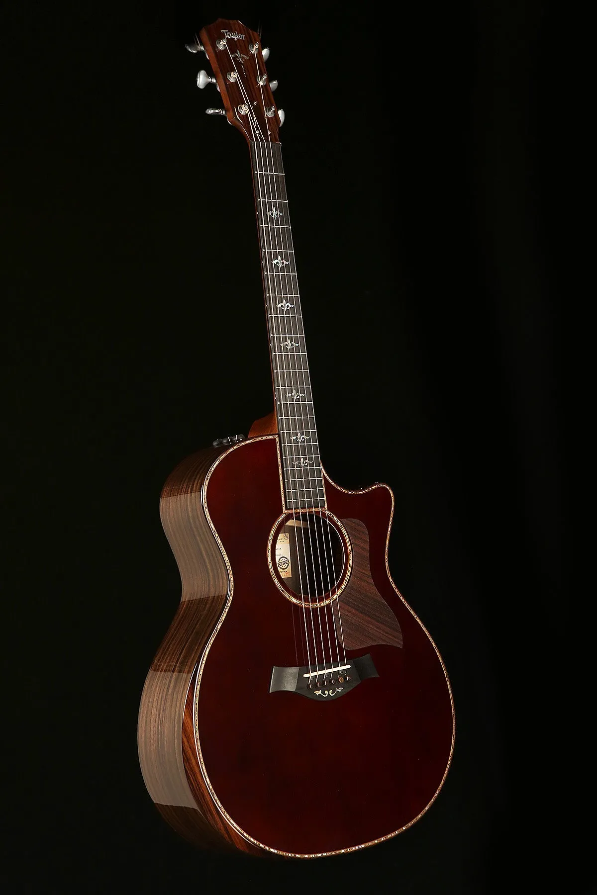 Taylor 'Custom Catch' NAMM Exclusive 'Western Red Cedar / Indian Rosewood' Acoustic Electric Guitar