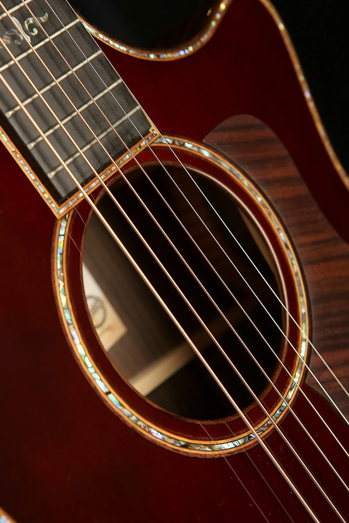 Taylor 'Custom Catch' NAMM Exclusive 'Western Red Cedar / Indian Rosewood' Acoustic Electric Guitar