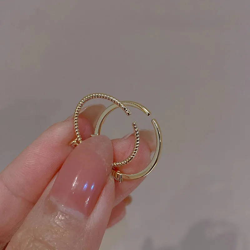 Toleet Luxury Zircon Heart Rings for Women Opening Adjustable Weave Rhinestone Ring Engagement Wedding Jewelry Fashion Girlfriend Gifts