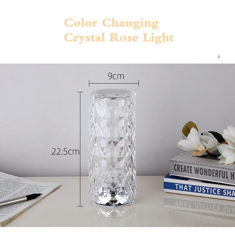 ✨Touching Control Rose Crystal Lamp🌹Free shipping
