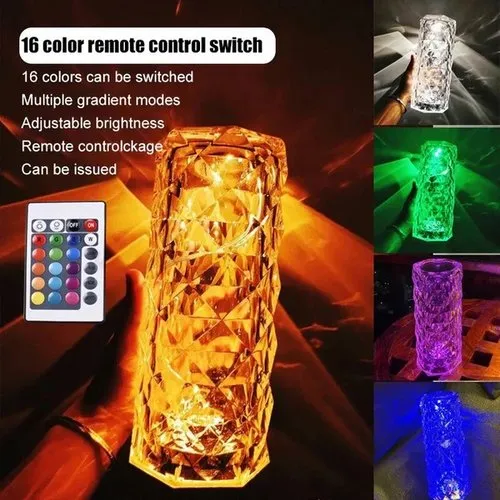 ✨Touching Control Rose Crystal Lamp🌹Free shipping