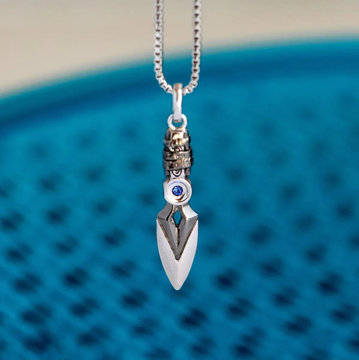 Valorant Jett Knife Necklace Blade Storm