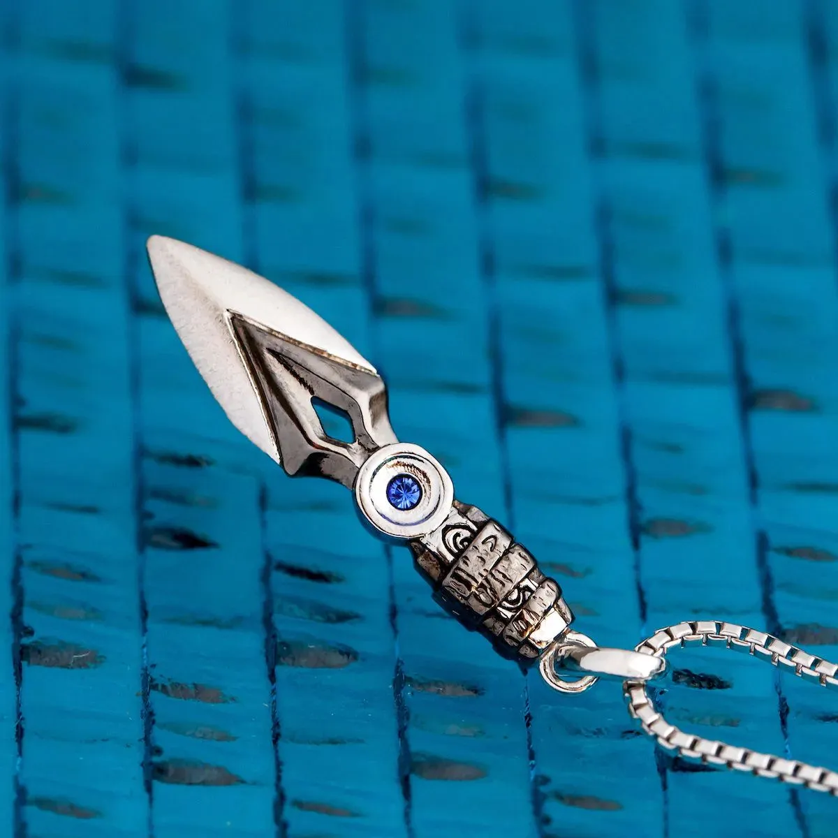 Valorant Jett Knife Necklace Blade Storm