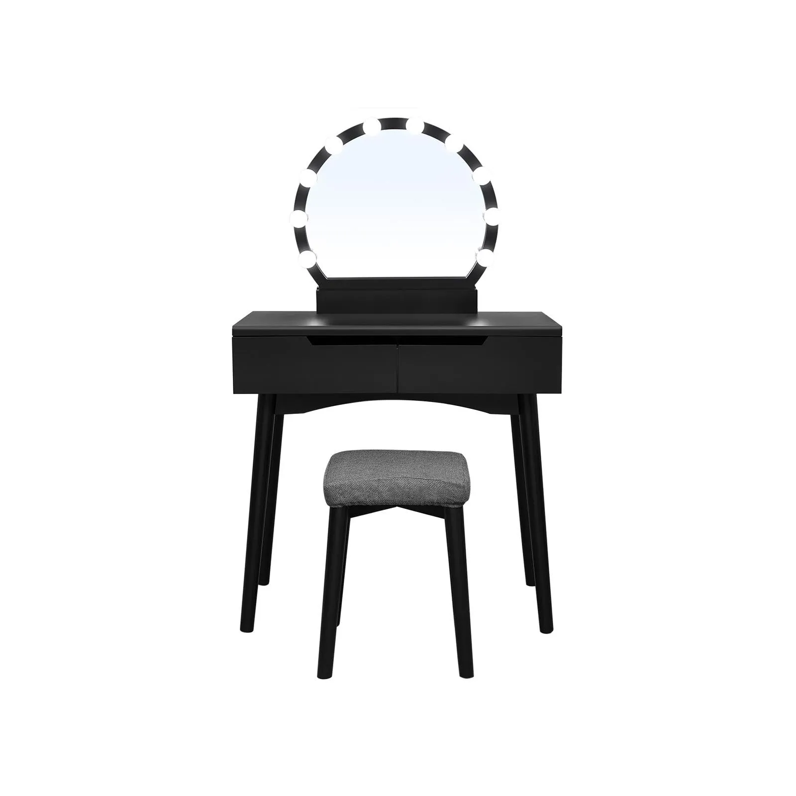 Vanity Set with 10 Light Bulbs