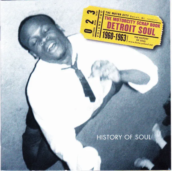 Various - The Motor City Scrap Book - Detroit Soul 1960-1963 - CD
