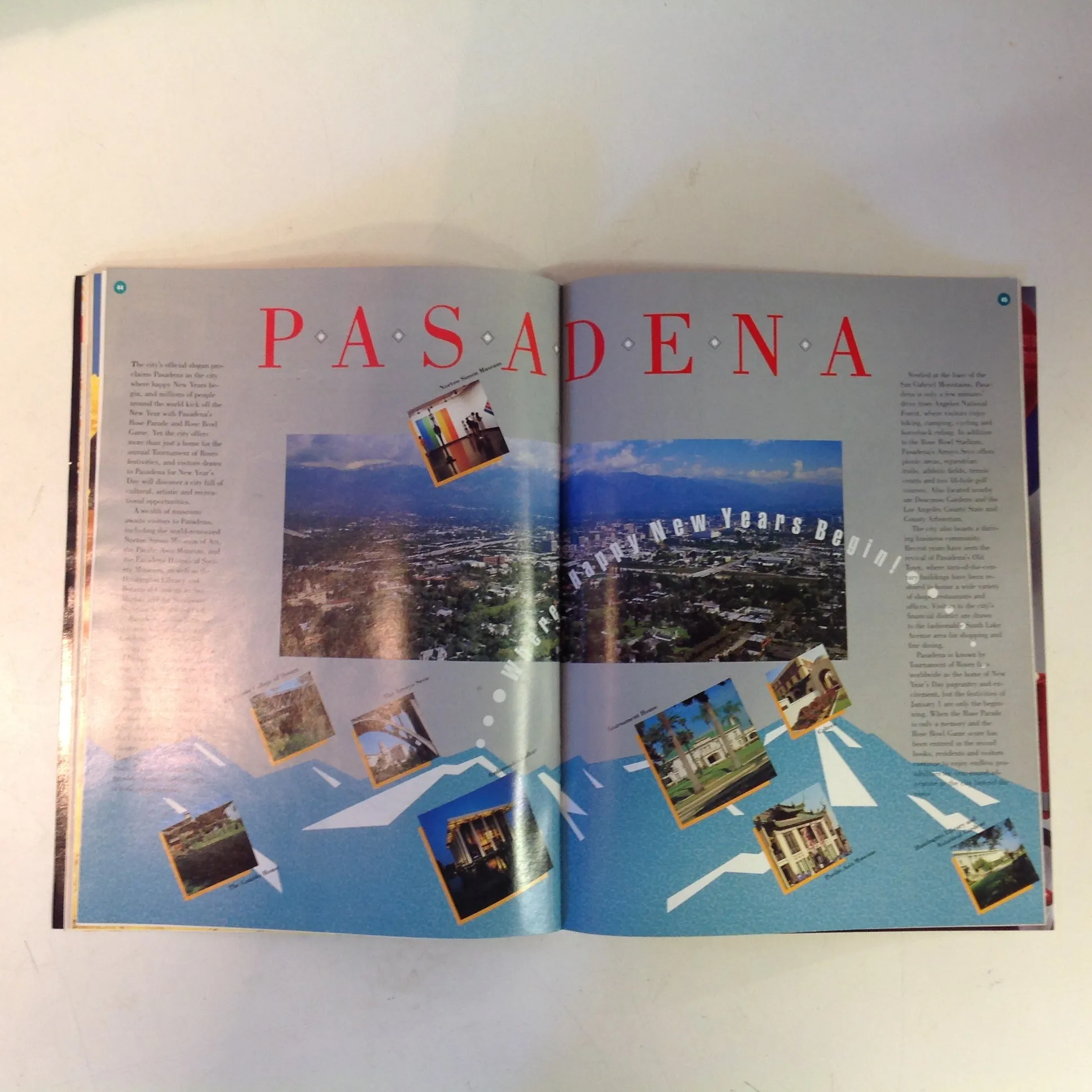 Vintage Official 1988 99th Tournament of Roses Thanks to Communication Souvenir Parade Program