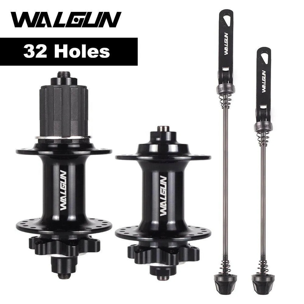 WALGUN Bike Hub 135MM MTB front rear bicycle hubs Quick Release set 32H 36H Disc Brake Hub for 8 9 10 11 Speed Bike Parts