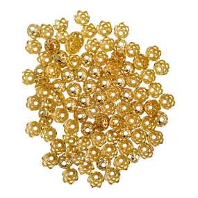 Wide Basket Shaped Cap Motif for Rakhi Jewelry designing Craft Making or Décor - 11666