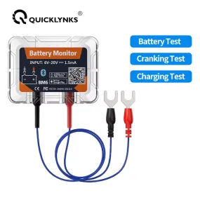 Wireless Bluetooth 4.0 Car battery tester iOS and Android mobile