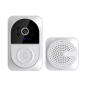 Wireless WiFi Video Doorbell Smart Door Ring with Camera Night Vision Security Bell