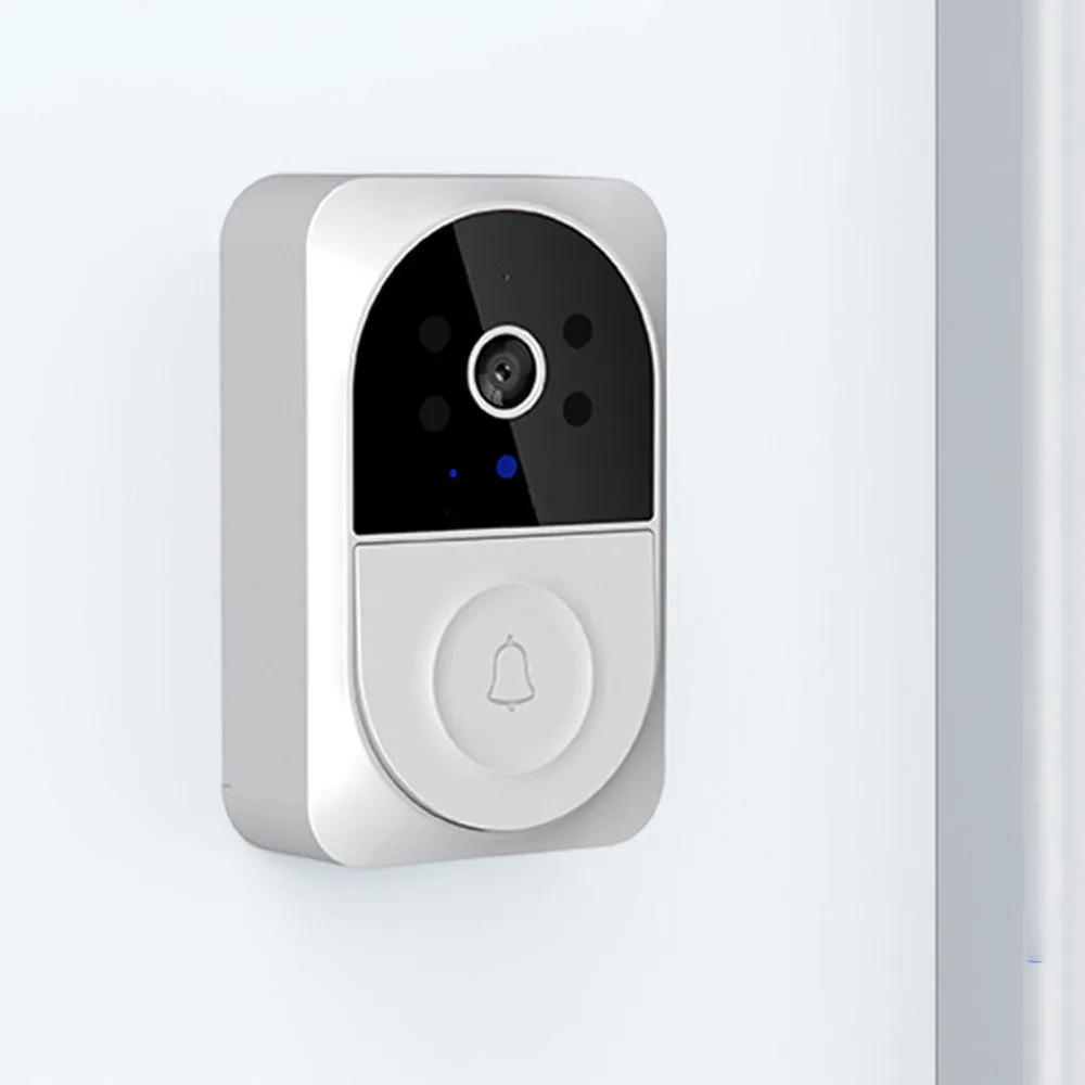 Wireless WiFi Video Doorbell Smart Door Ring with Camera Night Vision Security Bell