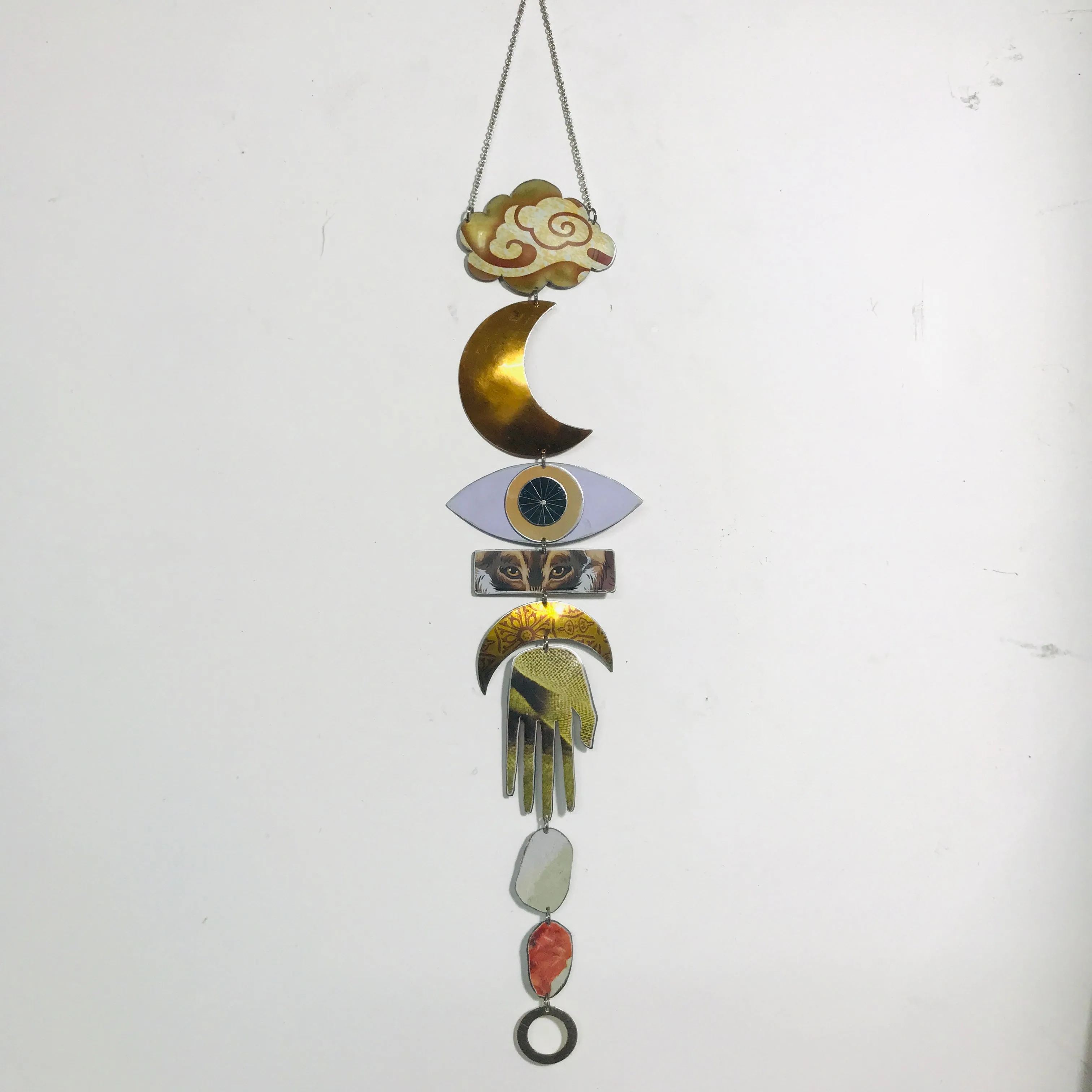 Wolf Eyes Protective Talisman Wall Hanging