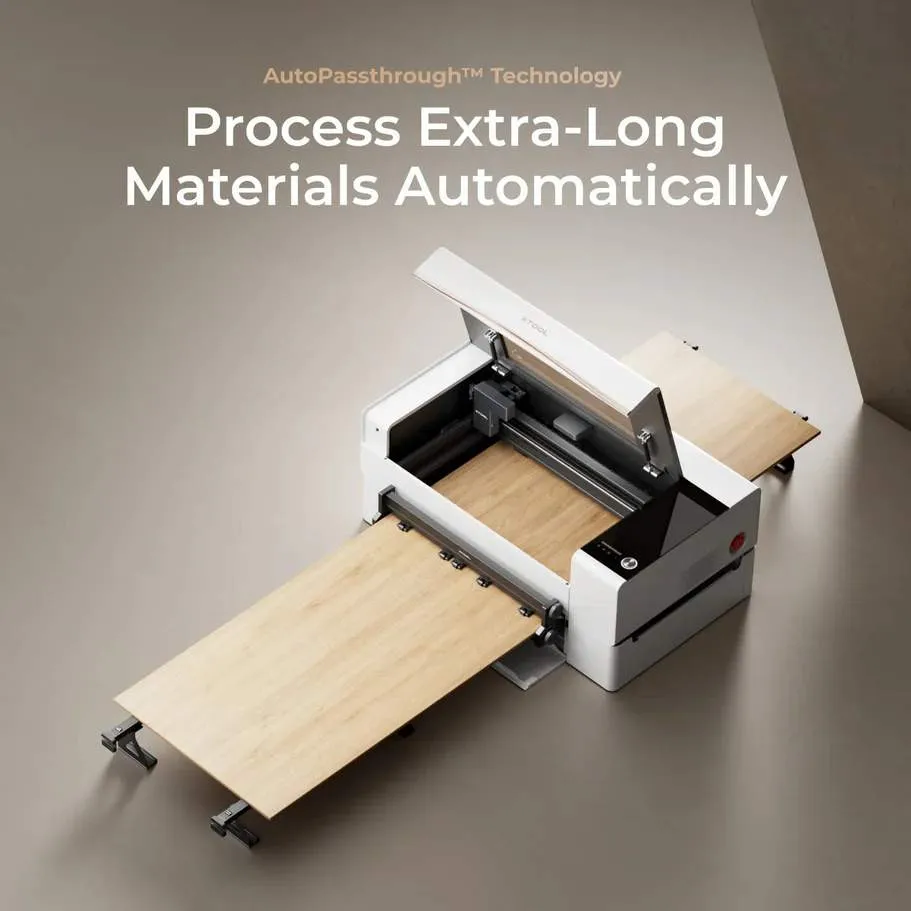 xTool P2S 55W CO2 Laser Cutter and Engraver