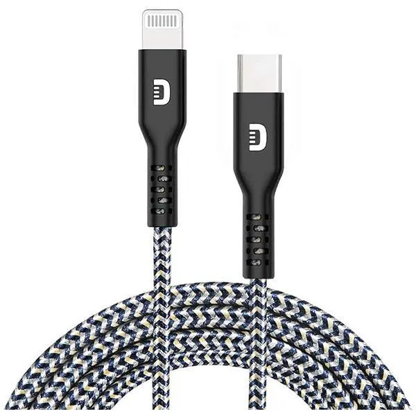 Zendure  SuperCord USB-C to 8pin MFI Lightning Cable Black-DTFR